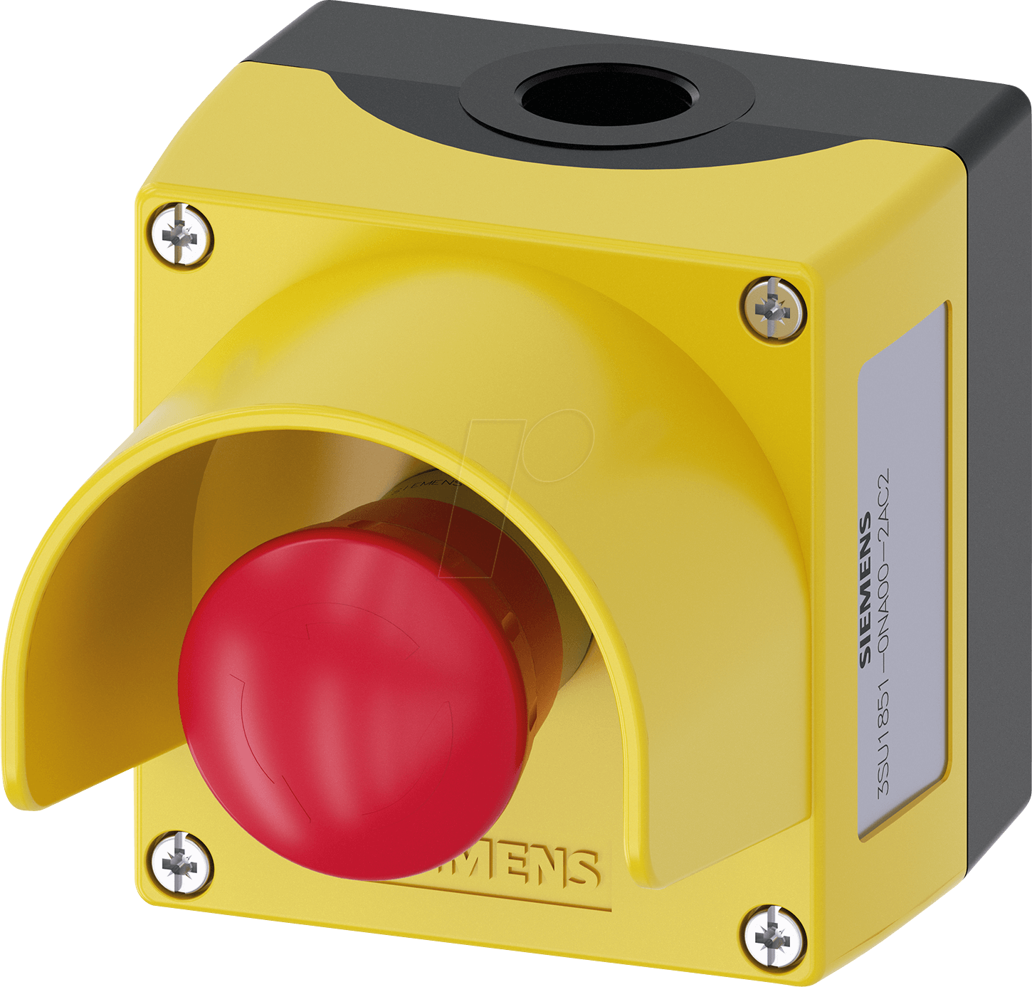 Thumbnail - ACT51 0NA00-2AC2 - Not-Aus-Schalter SIRIUS ACT, rot/gelb