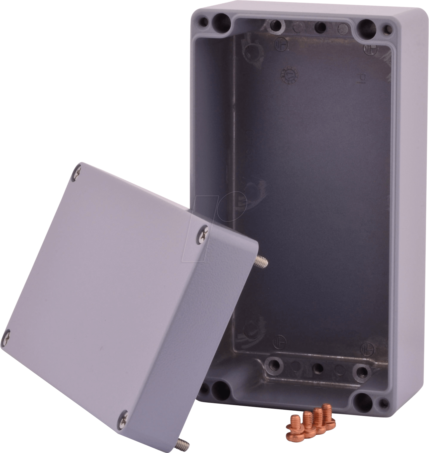 ALTR 22012091 GR - Aluminiumgehäuse Alster, 220 x 120 x 91 mm