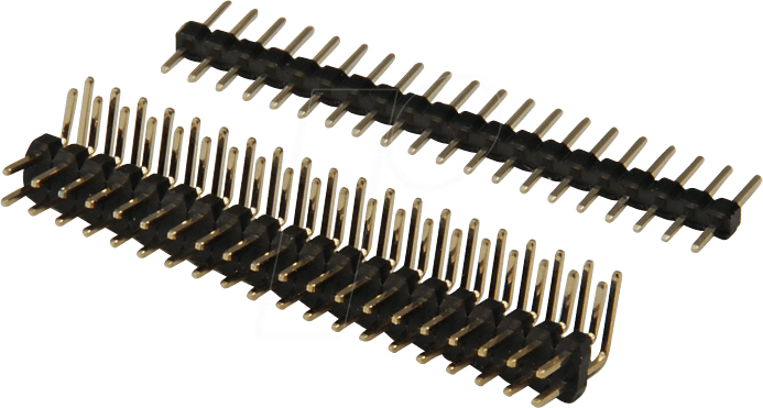 BKL 10120400 - Stiftleiste, 20-pol., vergoldet