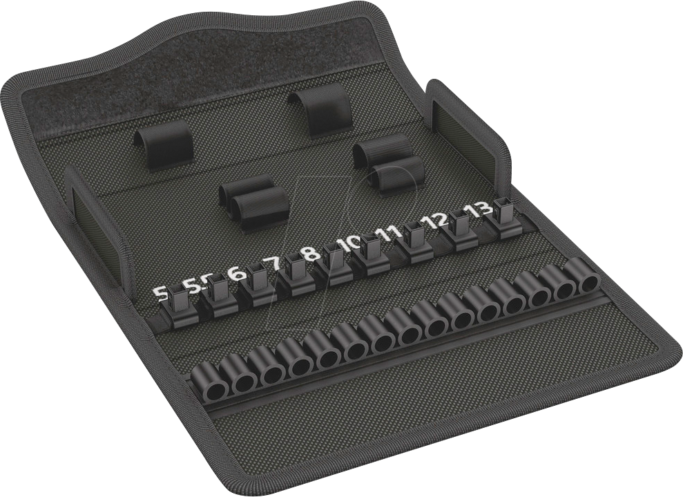 WERA 05136467001 - Textile Box, leer, 180 x 88 x 46 mm