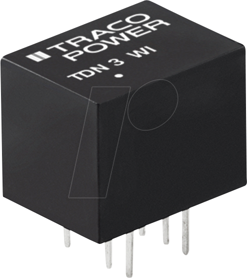 Thumbnail - TDN 3-2411WI - DC/DC-Wandler TDN 3WI, 3 W, 5 V, 600 mA, DIL-8