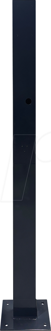FONTASTIC EB20ST - Standsäule für AC Wallbox , verstellbar, schwarz