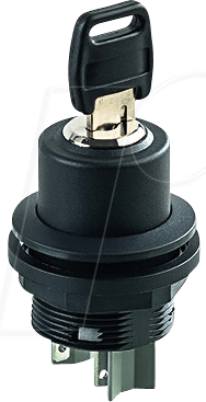 SSWSSA142 - Schlüsselschalter - 2 S, schwarz