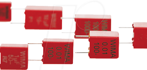 FKP2-1000 1,5N - FKP2 PP-Puls-Kondensator, 1,5 nF, 2,5 %, 1000 VDC, RM 5