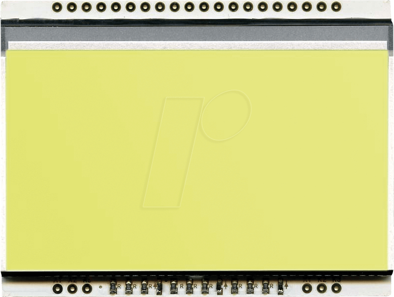 EA LED68X51-G - LED-Beleuchtung für EA DOGL128-6, 55 x 36 mm, gelb / grün