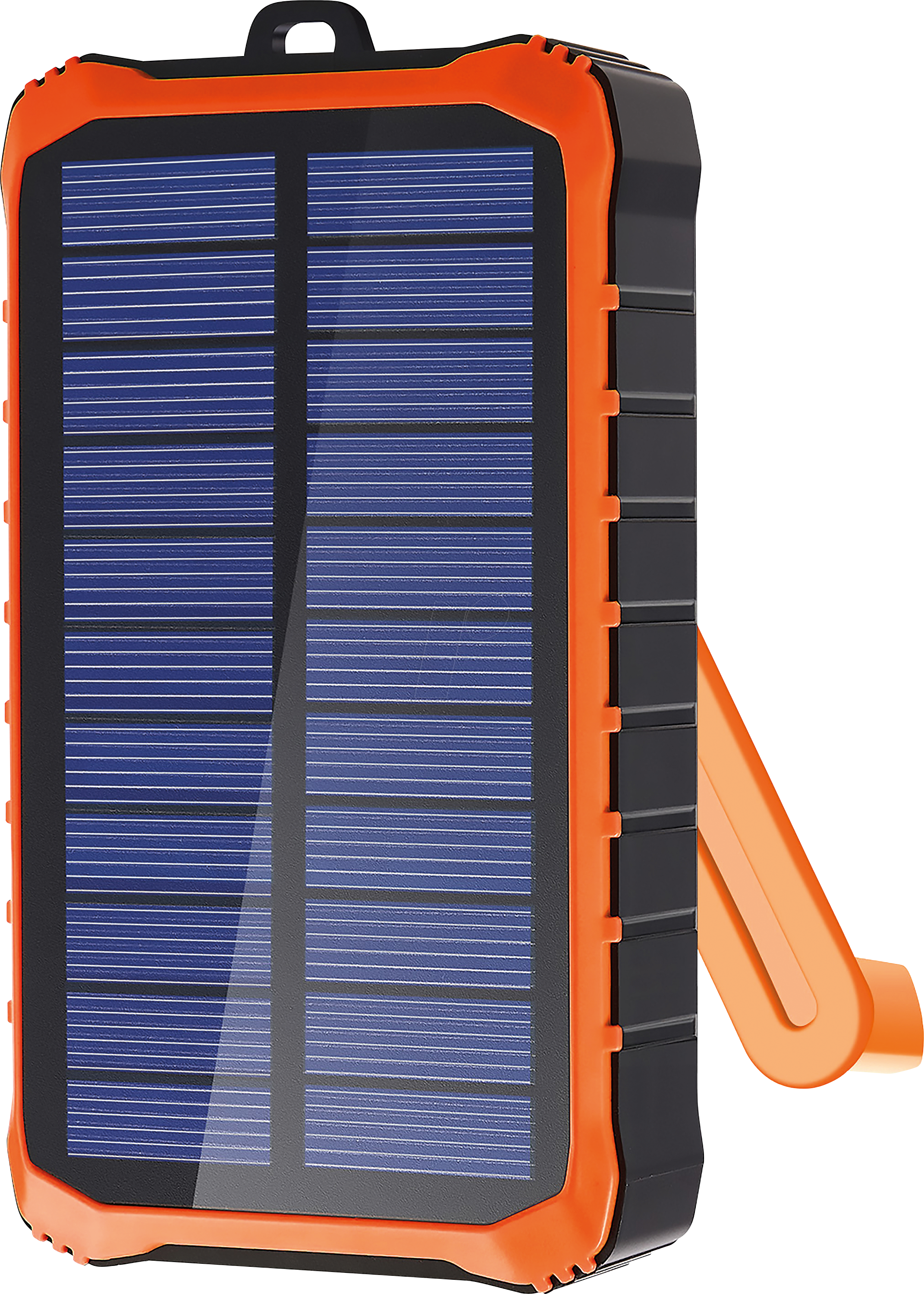 Thumbnail - FONTASTIC 262678 - Powerbank, 10000 mAh, Solar, mit Handkurbel