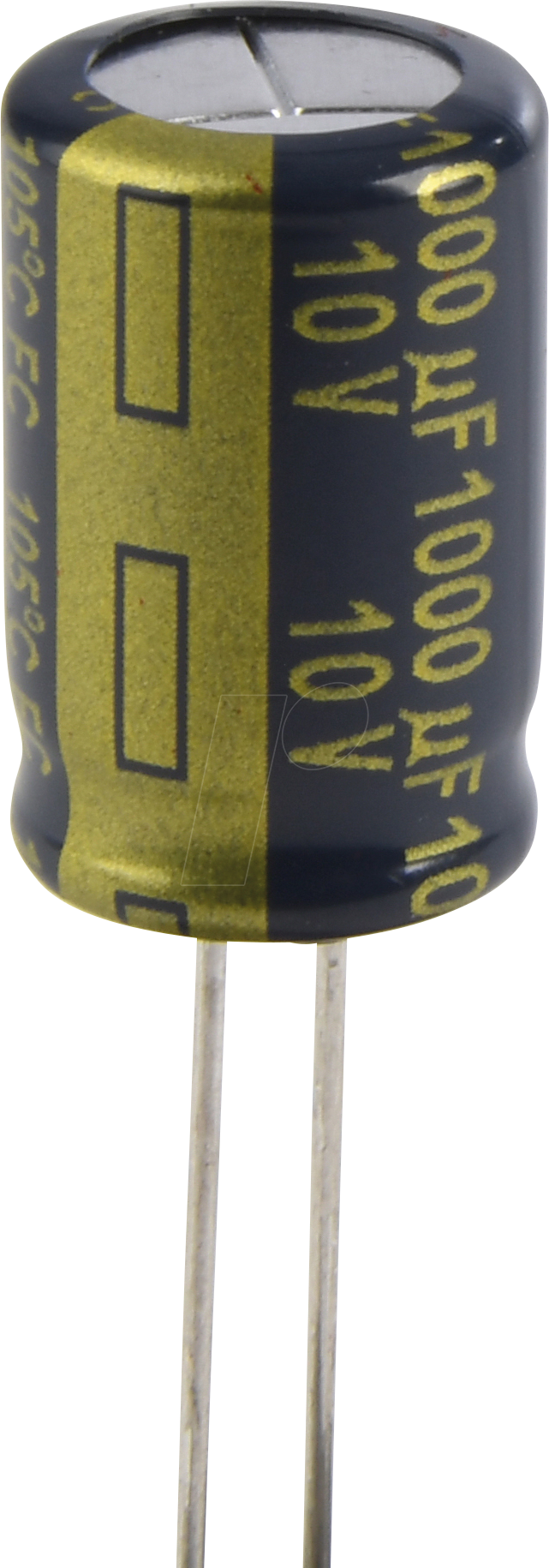 FC-A 1000U 10A - Elko radial, 1000µF, 10V, 105°C, low ESR, AEC-Q200