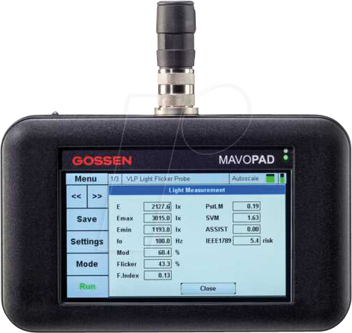 MAVOPAD - Luxmessgerät MAVOPAD, 50 Hz bis 400 kHz
