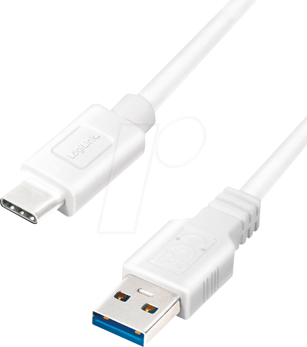 LOGILINK CU0176 - USB-A Stecker auf USB-C Stecker, 2m