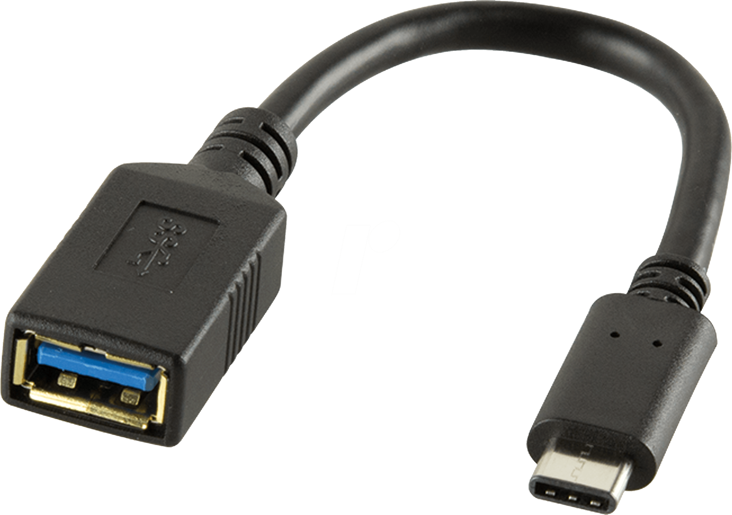 Thumbnail - LOGILINK CU0098 - USB 5 Gb/s Kabel, C Stecker auf A Buchse, 0,15 m