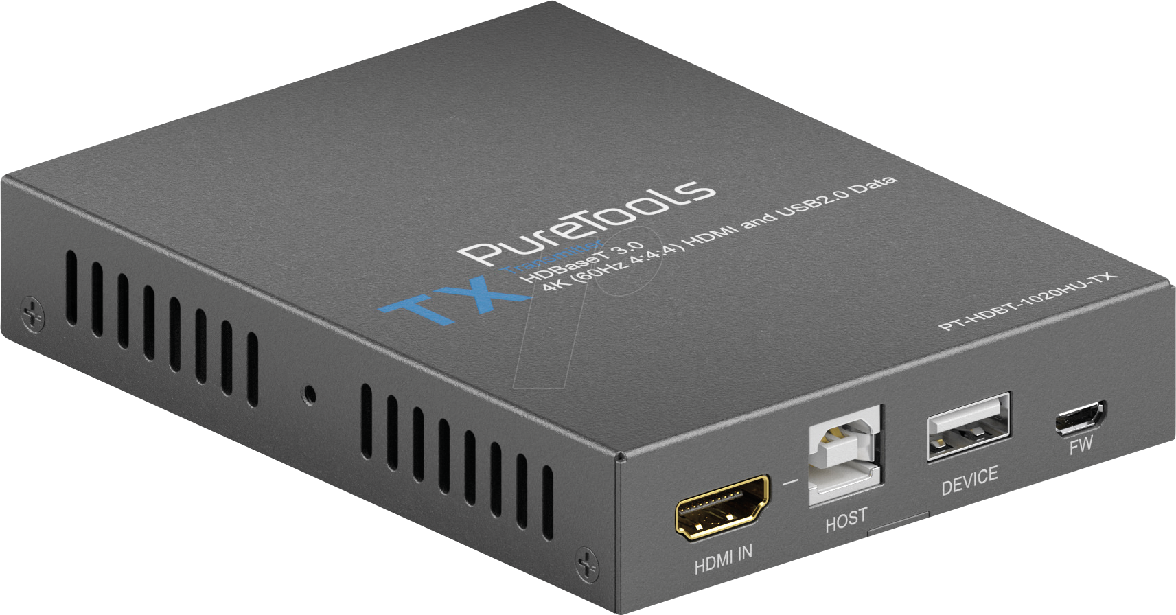 Thumbnail - PT-HDBT1020HU-TX - HDBaseT Transmitter, HDMI, 4x USB 2.0, 4K 60 Hz 80/100 m