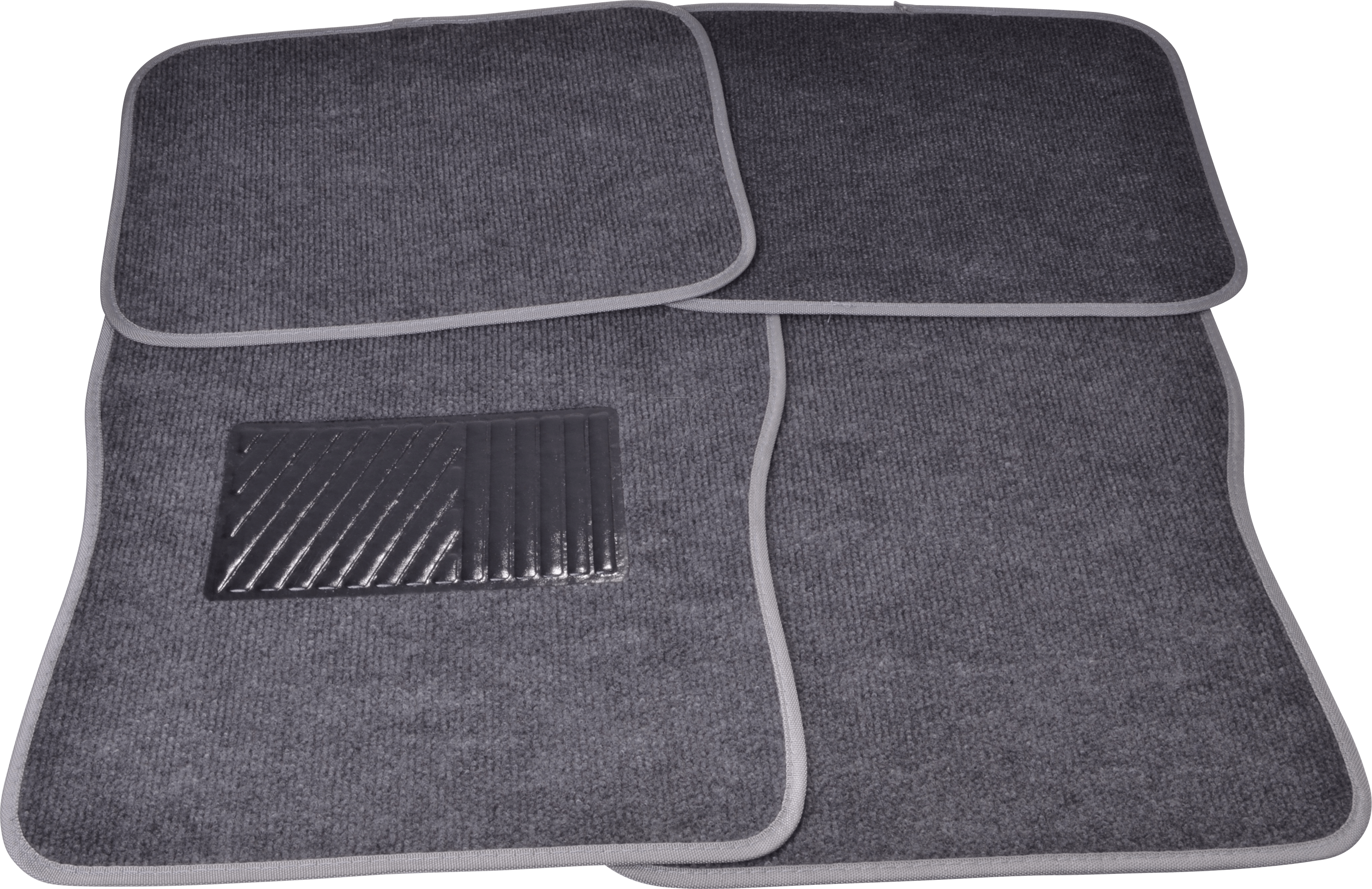 KFZ 38959 - KFZ - Fußmatte, grau, 4-teilig