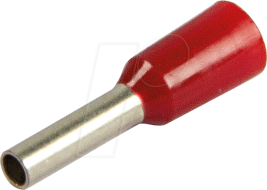 VT AEHUL 1,0-12 - Aderendhülsen, Ø 1,0 mm², 12 mm, rot, 100er-Pack