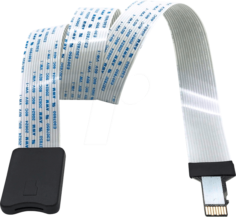 Thumbnail - RPI MSD FL50 - Raspberry Pi - MicroSD-Verlängerung, flexibel, 50cm