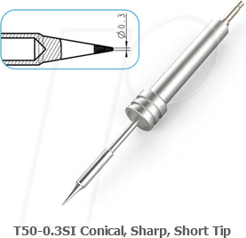 ATTEN T50-0,3I - Lötspitze T50-0.3I für KOLBEN GT-Y050