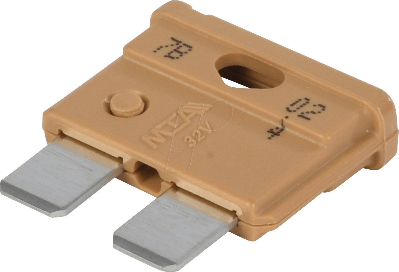 FKS 5A - Kfz-Flachsicherung, 5A, hellbraun