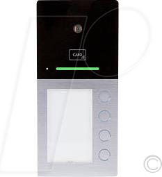 EGB 232 550 - Video-Türsprechanlage für 4-Familienhaus, mit Zutrittskontrolle