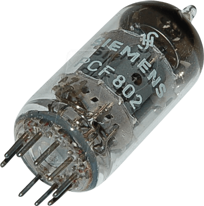 TUBE PCF802 - Elektronenröhre, Mehrfachröhre, Noval, 9-pol, 300 mA