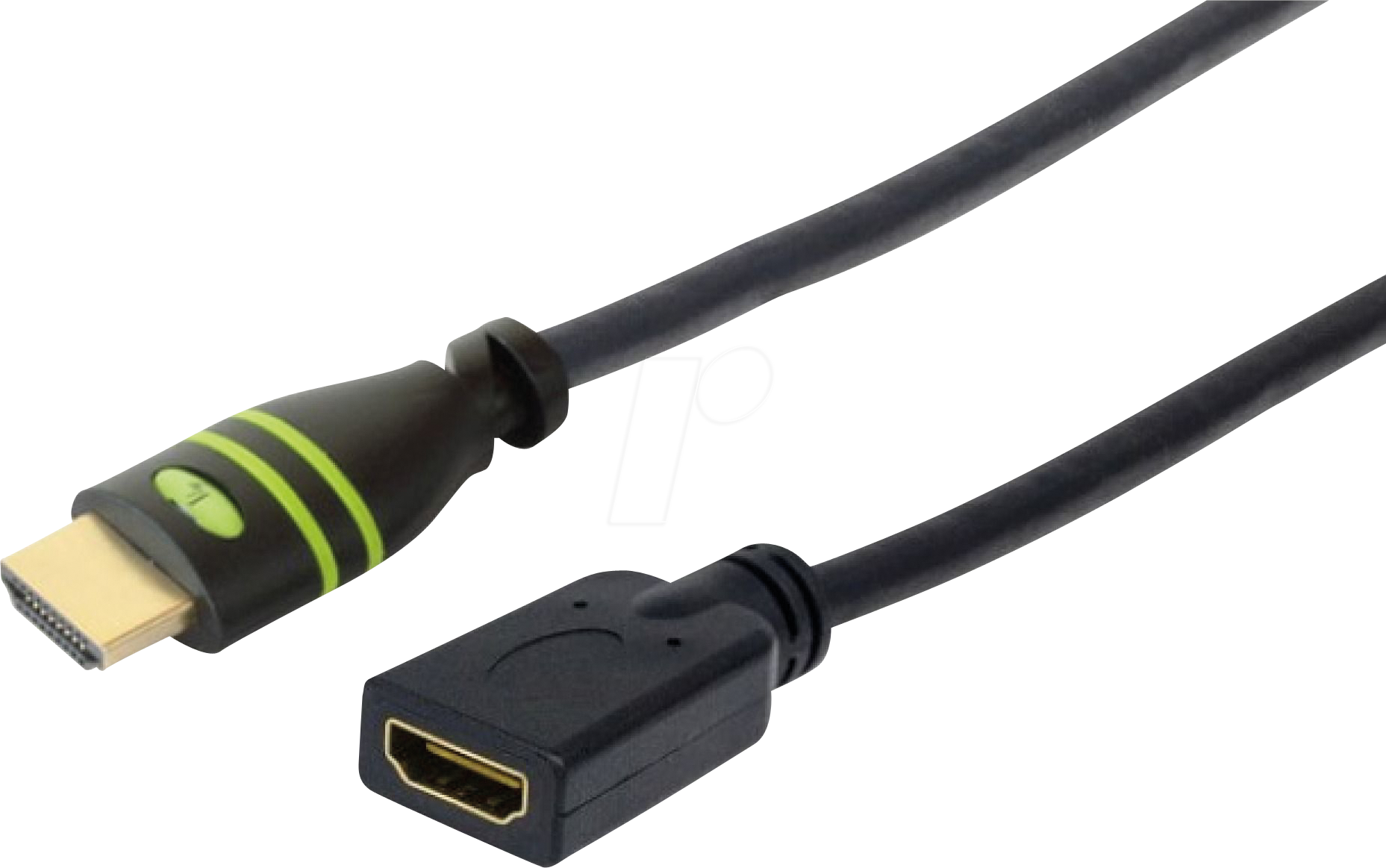 HDMI-4-EXT002 - High Speed HDMI Verlängerungskabel mit Ethernet, 0,2 m