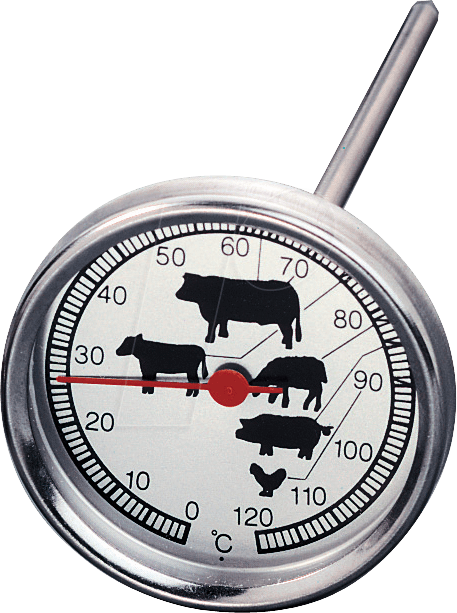 WS 1002 - Bratenthermometer, Edelstahl