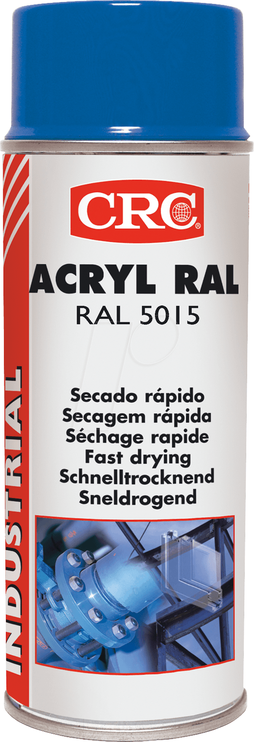 KONTAKT 30476 - Schutzlack, Acryl RAL 5015, 400 ml, Spraydose, blau