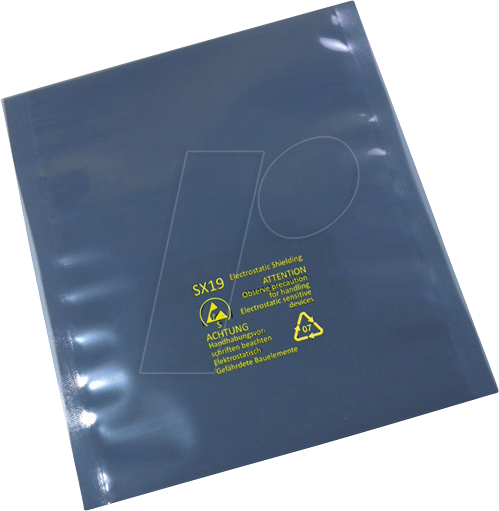 STX 03010411014X - ESD SX19 Abschirmbeutel 254 x 356 mm, 100 Stück
