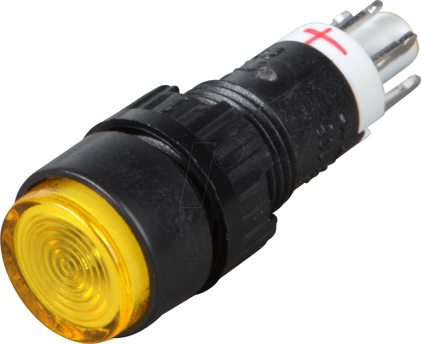 RAFI 106.1400 - Drucktaster 0,5A-24VAC 1Ö/1S Ø11/9,1mm LED ge