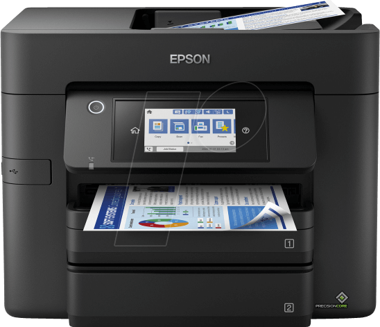 EPSON WF4830DTWF - Drucker, Tinte, 4in1, LAN/WLAN, Duplex, inkl. UHG