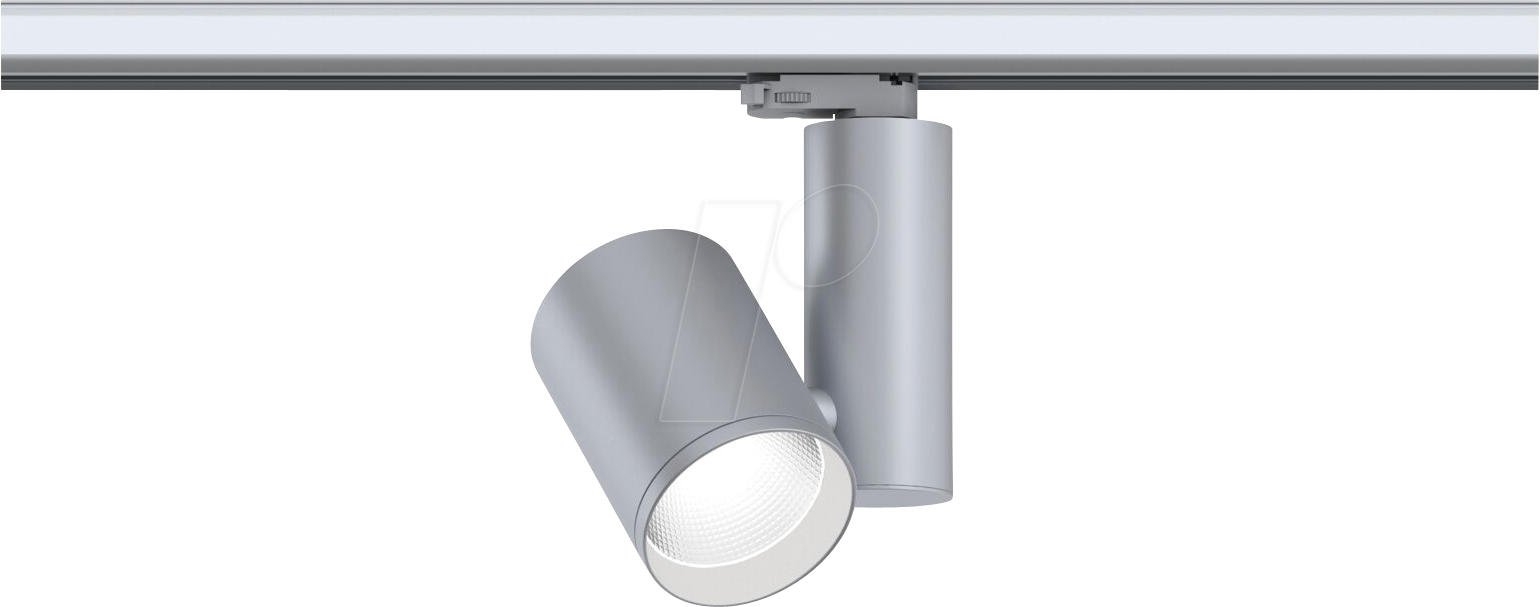 PLM 91349 - ProRail3 Schienenspot Zeuz, 60°, 2860 lm, 33 W, 4000K, dimm, sil