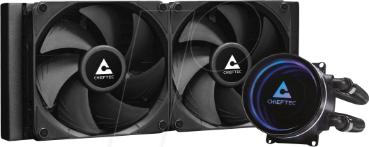 CFT CLC-240-BLK - CHIEFTEC Iceberg 240 DARK AiO Wasserkühlung, schwarz