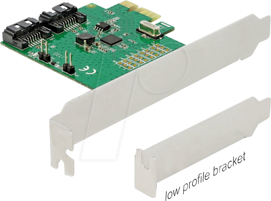 DELOCK 90392 - PCIe x1 > 2x SATA mit Raid