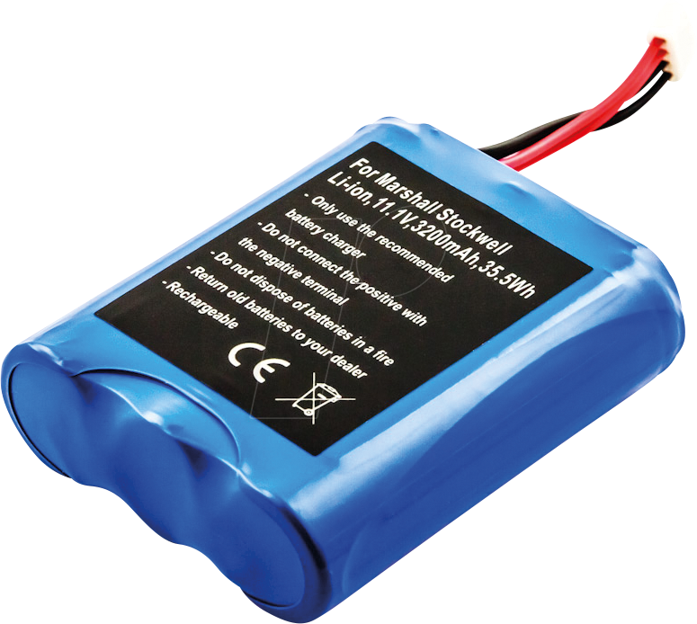 AKKU 31260 - Ersatzakku, Marshall Stockwell, Li-Ion, 3200 mAh