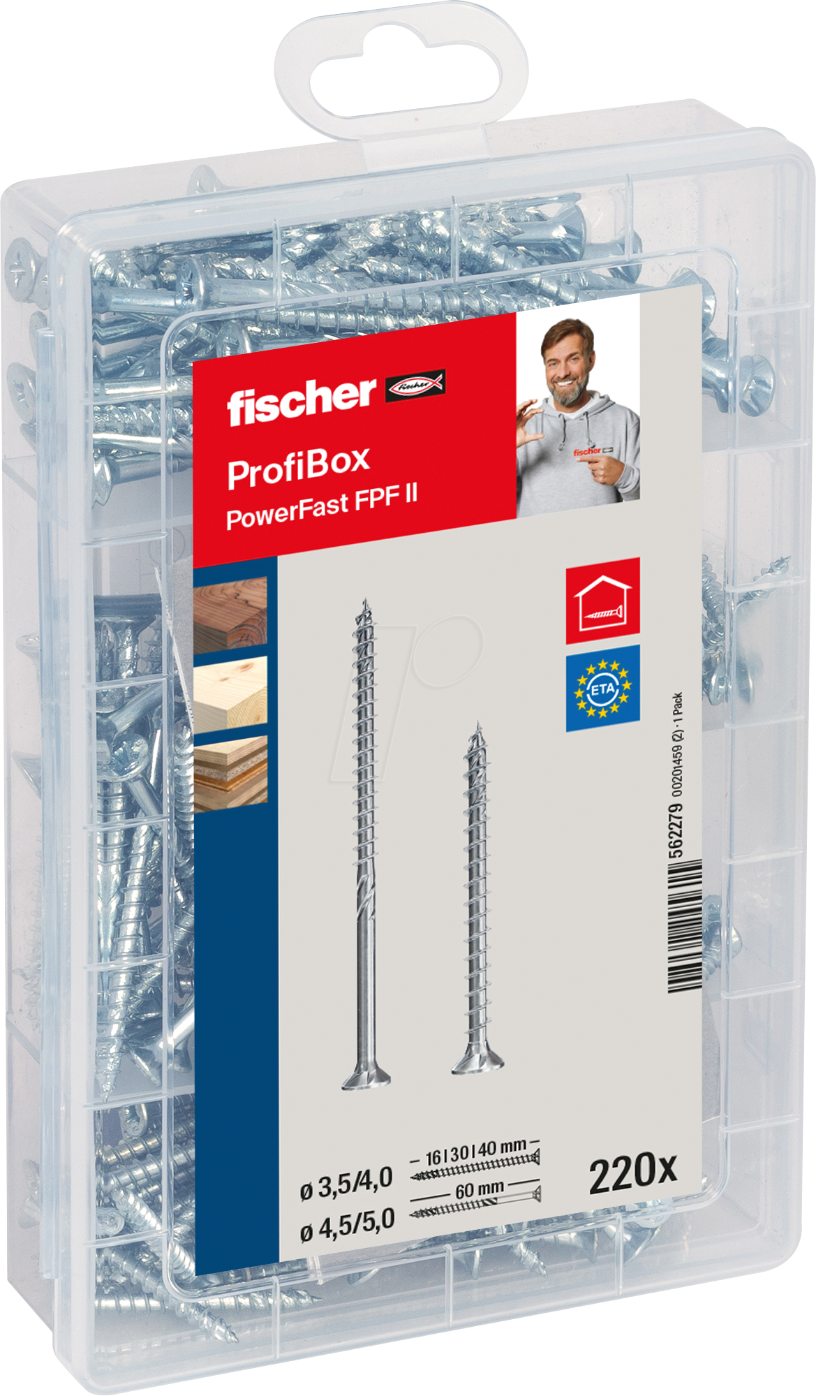 FD 562279 - Meisterbox - PowerFast II SK PZ, 220 Teile