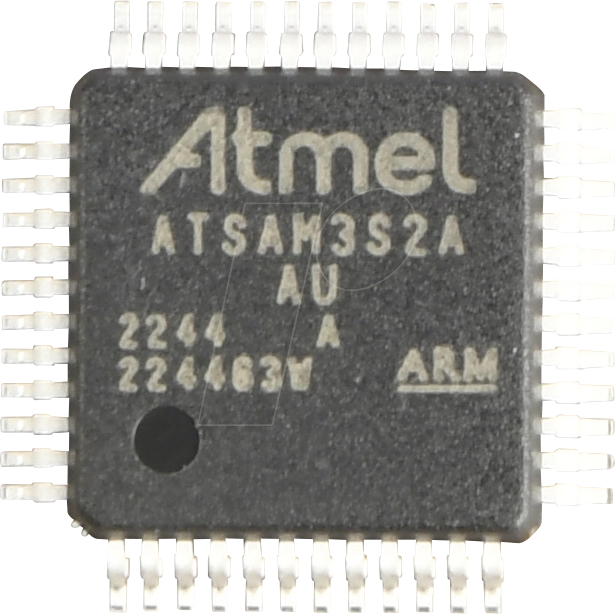 ATSAM3S2AA-AU - Mikrocontroller, Cortex M3, 64MHz, 128KB Flash,32KB RAM,LQFP-48