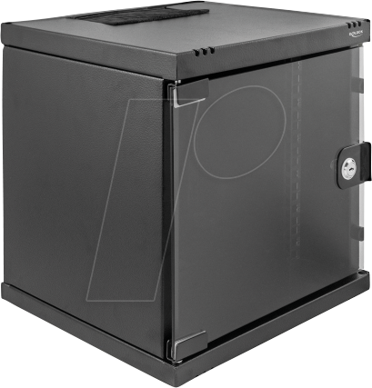 DELOCK 43422 - 10'' Wandgehäuse, 6 HE, Tiefe 330 mm