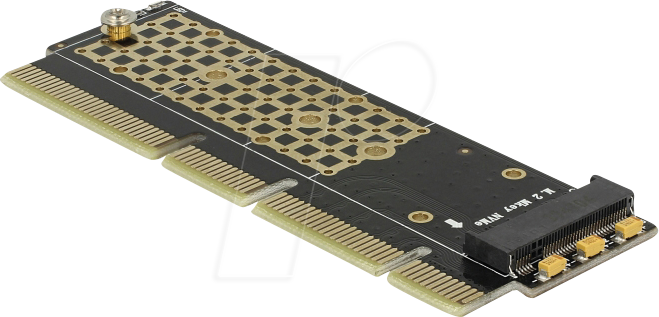 DELOCK 90303 - PCI Express x16 (x4/x8) Karte zu 1x NVMe M.2 Key M für Server