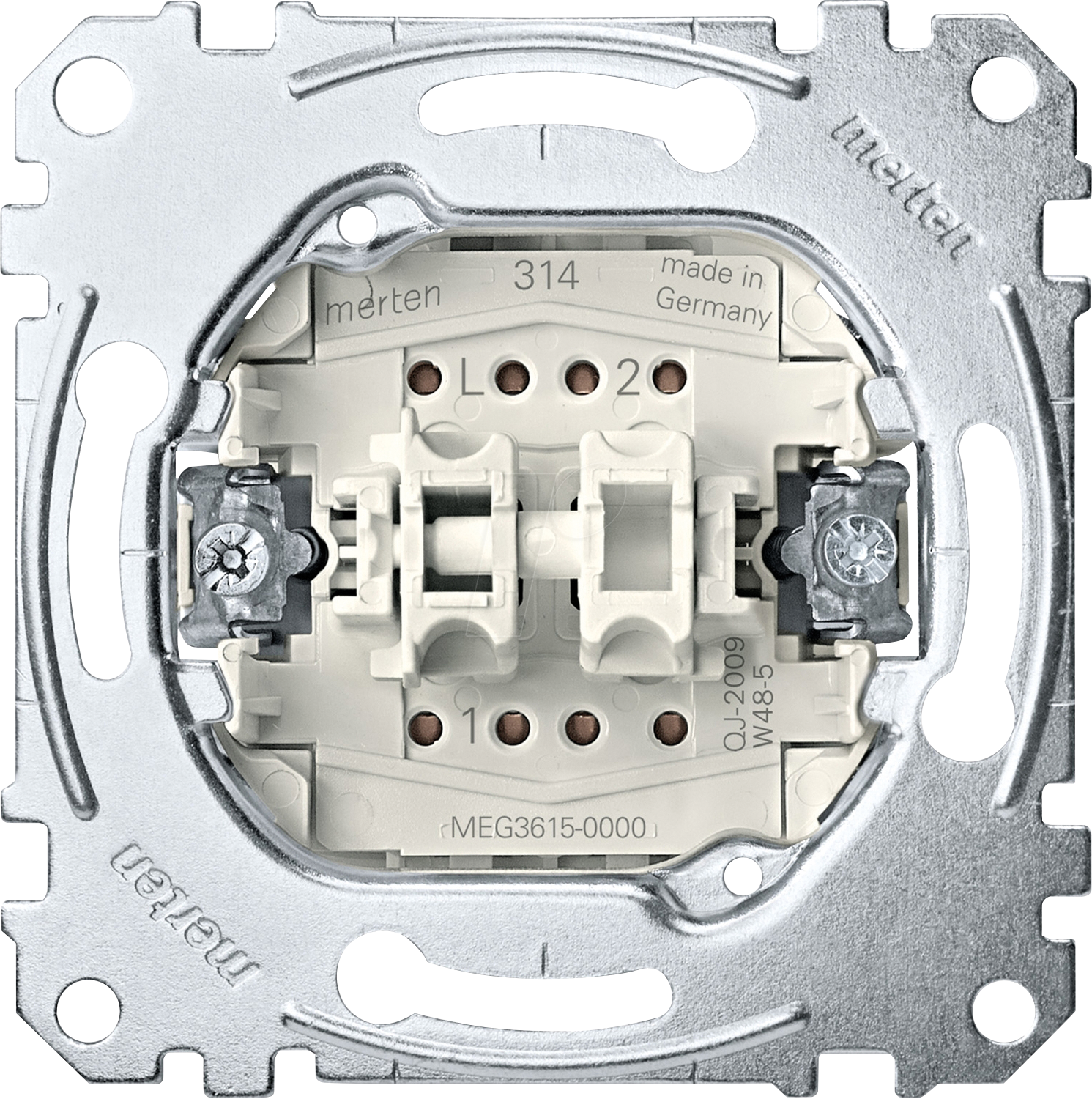 ME 3615-0000 - Serienschalter-Einsatz, 1-polig, 16 AX, 250 V AC