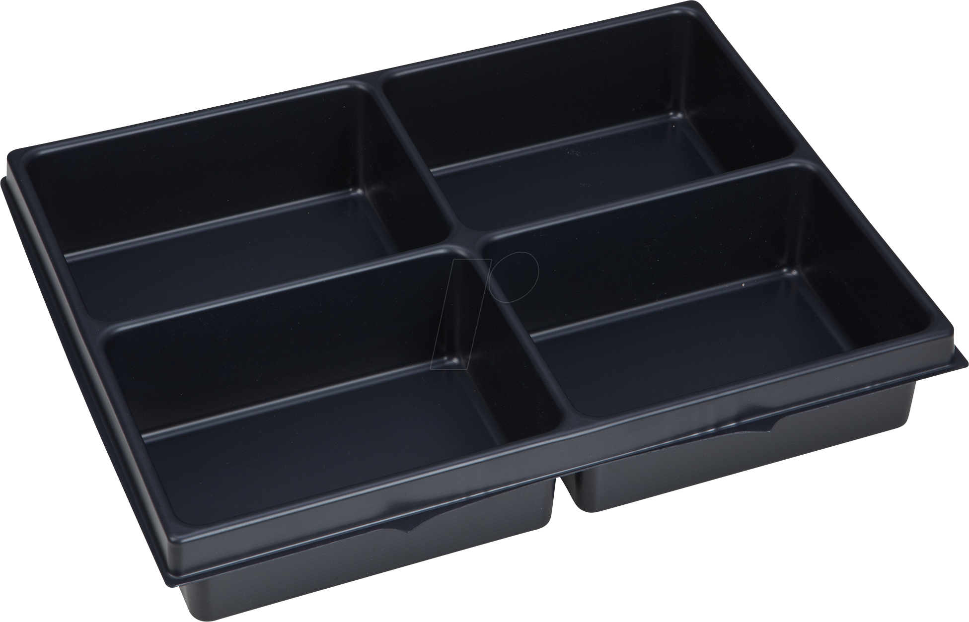 BOXX 1000010130 - Kleinteileeinsatz, 4 Mulden, für i-BOXX 72 und LS-Tray 72