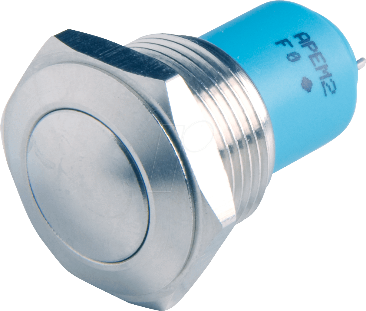 AV 16-11 A2 - AV-Schalter, IP65, Ø 18/16 mm, gewölbt