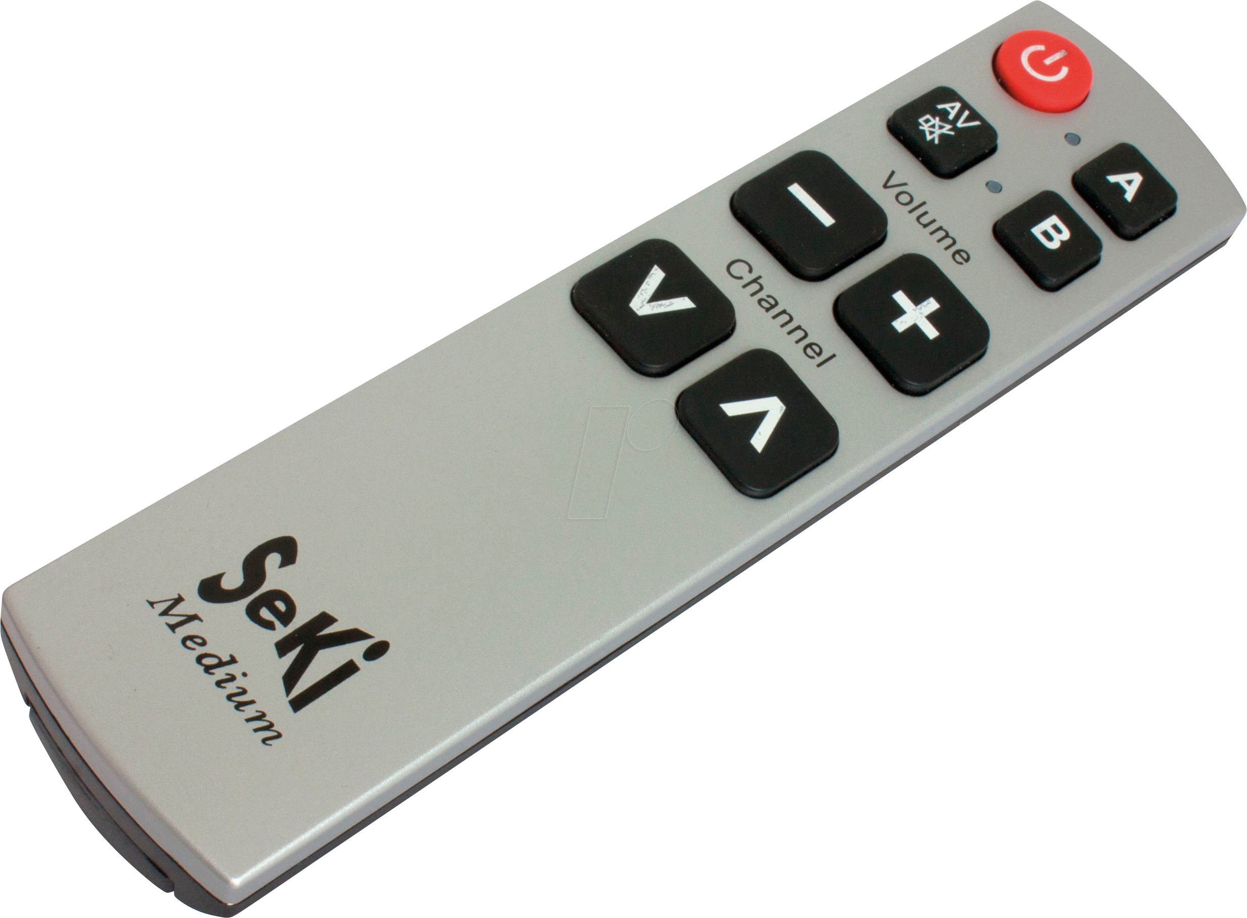 SEKI MEDIUM MIX - SeKi Medium, lernfähige Universalfernbedienung, silber-schwarz