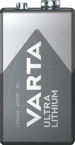 Thumbnail - VAR LI 9V - Lithium Batterie, 9-V-Block, 1200 mAh, 1er-Pack