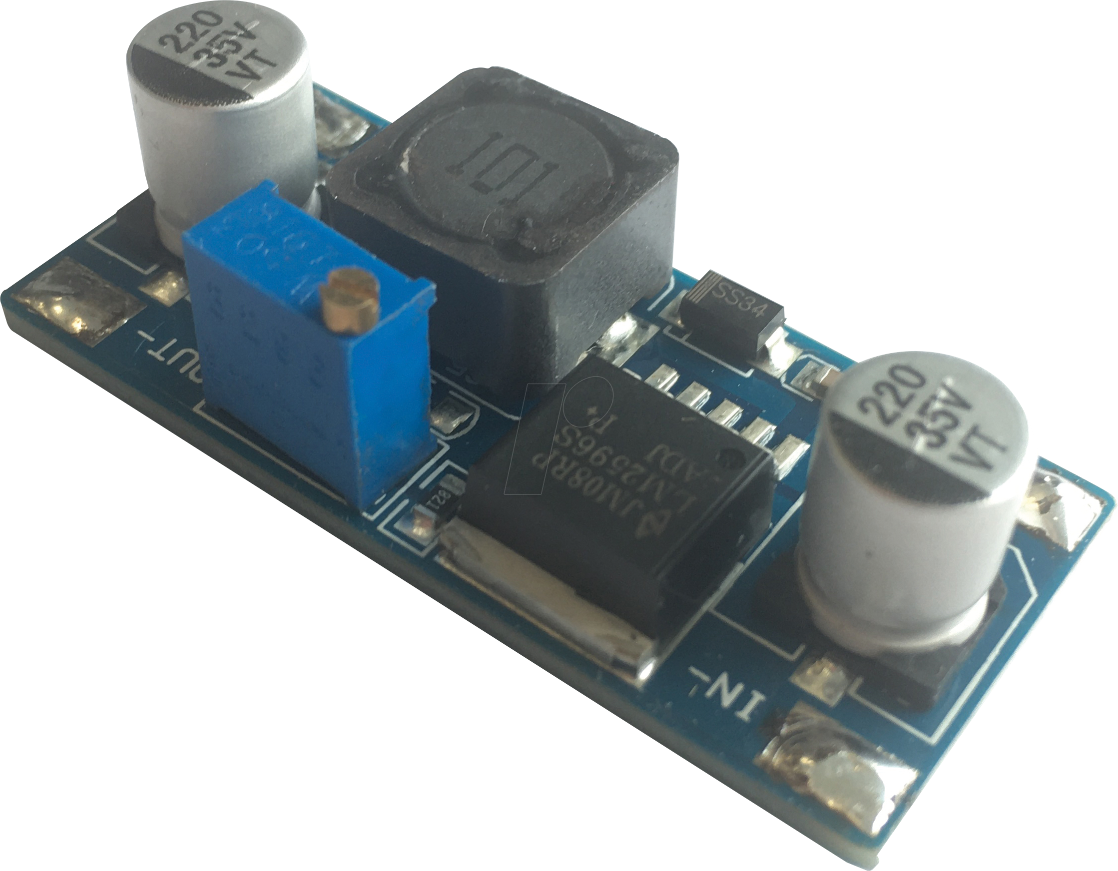 DEBO DCDC 2.5W - Entwicklerboards - Spannungsregler 2,5 W, DC/DC-Wandler, LM2596S