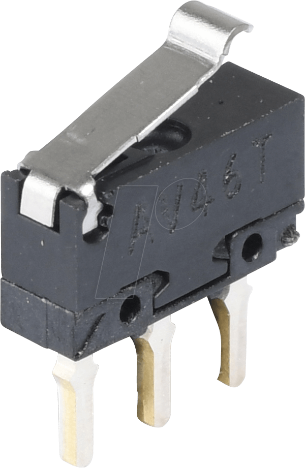 AV 4444 - Snap-Action-Mikroschalter, 1x UM, simulierte Rolle