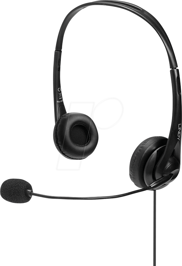 LINDY 42870 - Headset, USB, Stereo