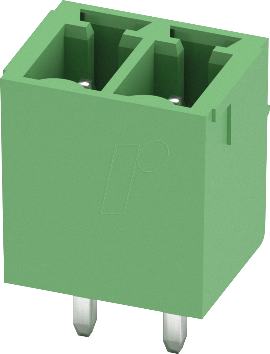 MCV 2 G 3,81 - Leiterplatten-Grundleiste, 2-polig, 3,81 mm