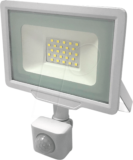 OPT 5933 - LED-Flutlicht, 20 W, 6000 K, IP65, Sensor
