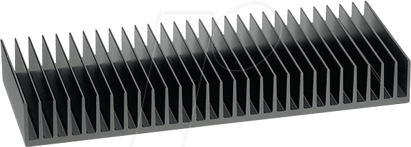 SK 42/75/SA - Kühlkörper, 75 mm, Alu, 1,4 K/W