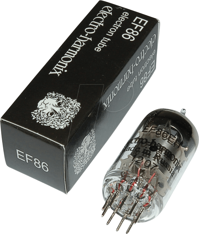 TUBE EF86EH - Elektronenröhre, Pentode, Noval, 9-pol, 6,3 V