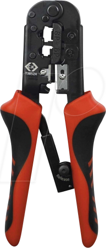 Thumbnail - CK T3852A - Crimpzange, RJ11, RJ12, RJ45