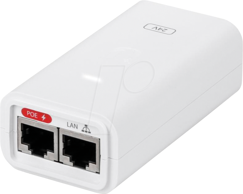 UBI POE-2424WGWH - Power over Ethernet (PoE) Adapter, 24 V, 24 W